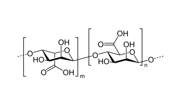 알긴산 구조식